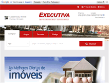 Tablet Screenshot of executivaempreendimentos.com.br